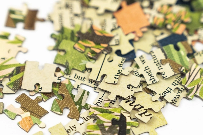 Puzzle Pýcha a predsudok 252 dielikov