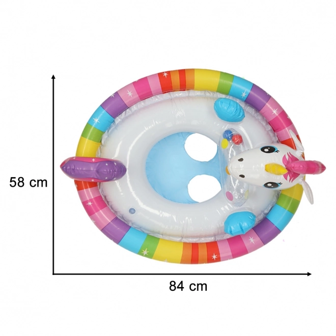 Detský nafukovací kruh s jednorožcom