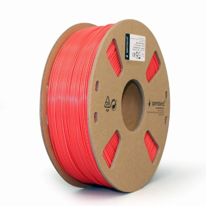 Filament pre 3D tlačiareň ABS 1.75mm červený