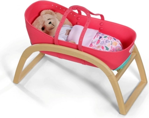 BABY born postieľka 3 v 1 s kolískou a prenosným košíkom