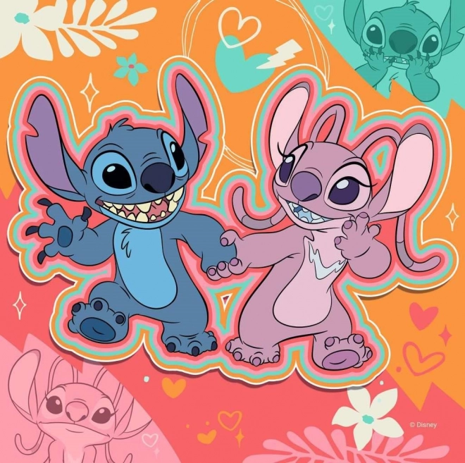 Ravensburger Puzzle Disney: Stitch 3x49 dielikov