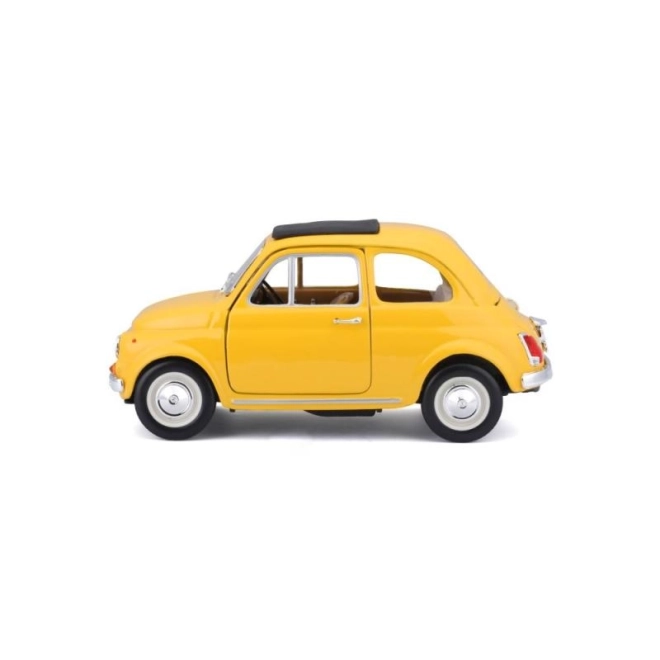 Bburago 1:24 Fiat 500 F 1965 žltá