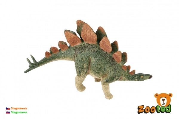 Plastový stegosaurus, 17 cm, v sáčku