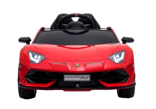 Auto na akumulátor lamborghini aventador červené