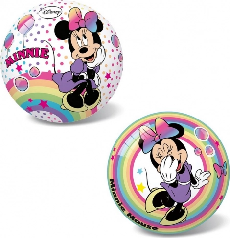 Lopta DISNEY Minnie – dúhová 14 cm