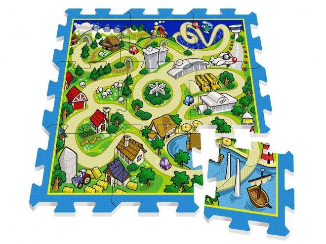 Piankové puzzle Ulička pretekové