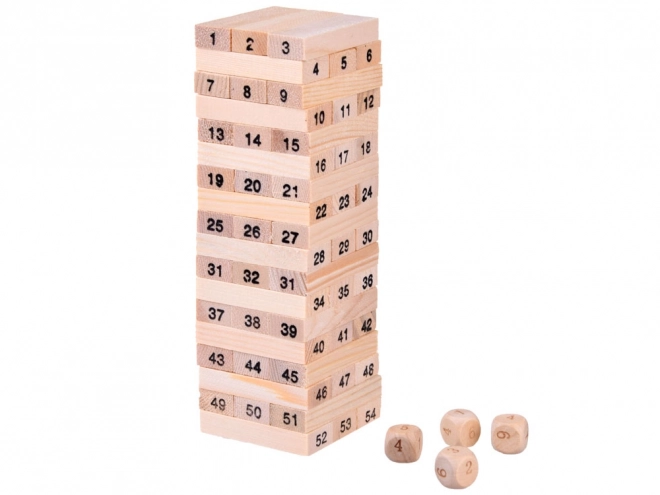 Drevená hojdačka veža Jenga