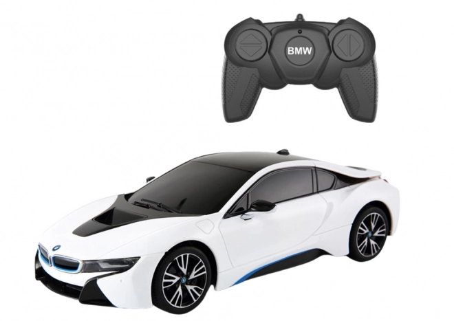 Auto na diaľkové ovládanie BMW i8 biele