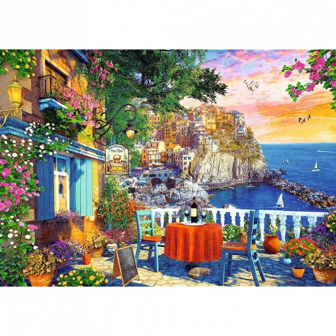 Puzzle s výhľadom na Cinque Terre 1000 dielikov