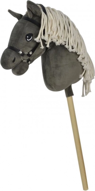 Steppos hobby horse Scarlet sivý 70 cm
