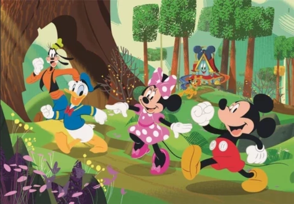 Puzzle Mickey a priatelia MAXI 104 dielikov