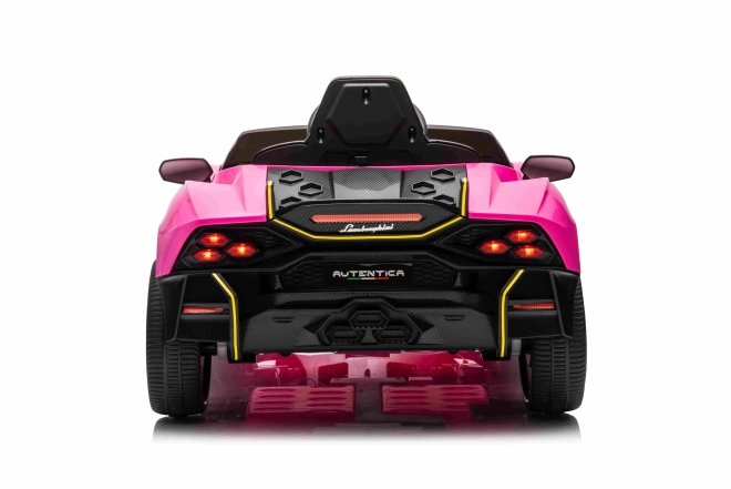 Detský elektromobil Lamborghini Invencible – Ružová