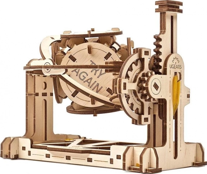 Ugears 3D drevené mechanické puzzle STEM náhodný generátor