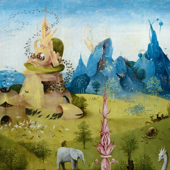 Poznámkový kalendár Hieronymus Bosch 2026