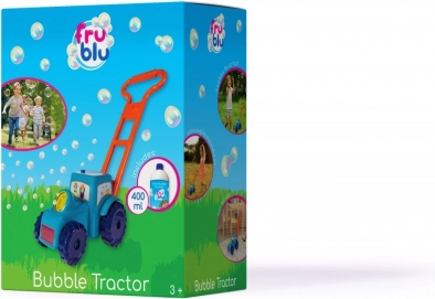 Bublinkový traktor Fru Blu so súpravou a roztokom 0,4l