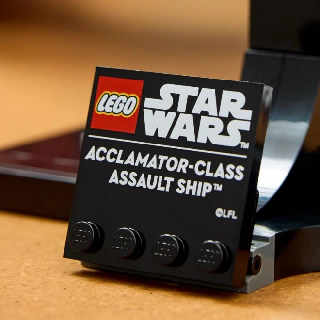 Lego Star Wars krížnik typu Acclamator