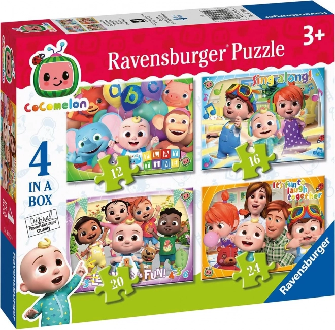 Ravensburger Puzzle Cocomelon 4v1