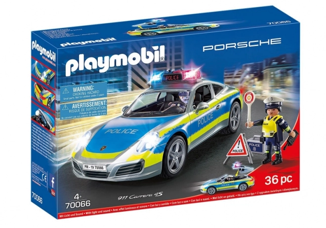 Set s vozidlom Porsche 911 Carrera 4s Polícia