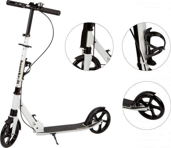 Plynulá jazda vďaka veľkým kolesám a odpruženiu