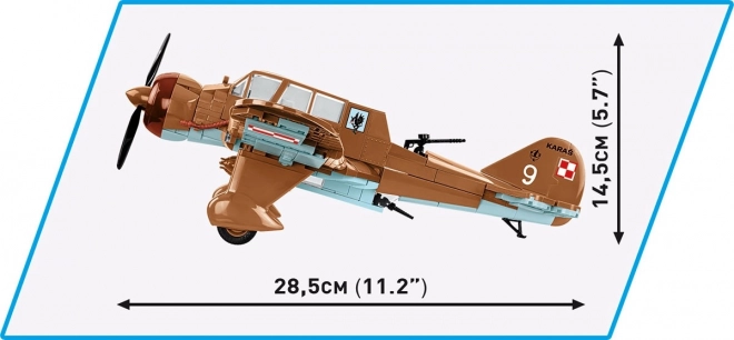 Kocky PZL.23 Karaś