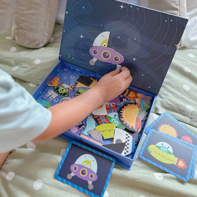 Magnetická Skladačka Vesmír - TOOKY TOY