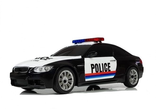 Zábavné Policajné Auto na Diaľkové Ovládanie 1:18