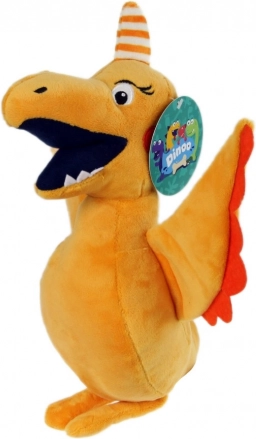 Plyšová dinosauřica Dinoo Pterynka žltá