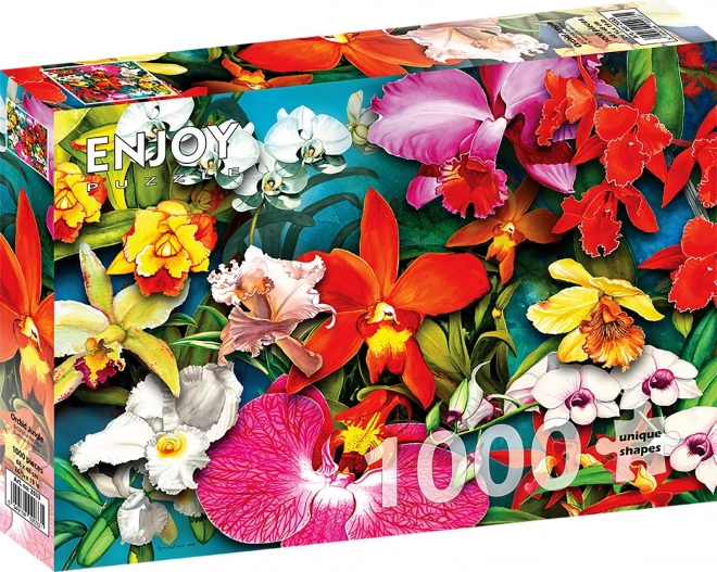 Užite si puzzle Džungľa orchideí 1000 dielikov