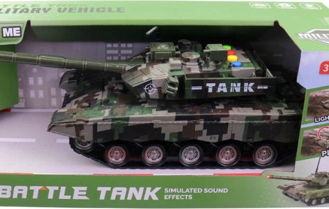 Tank na batérie pre malých vojakov