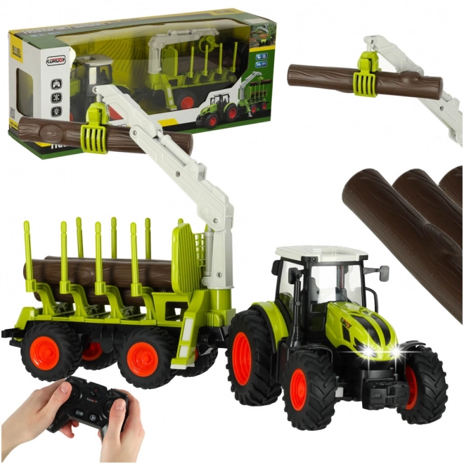 RC traktor s podnožkou