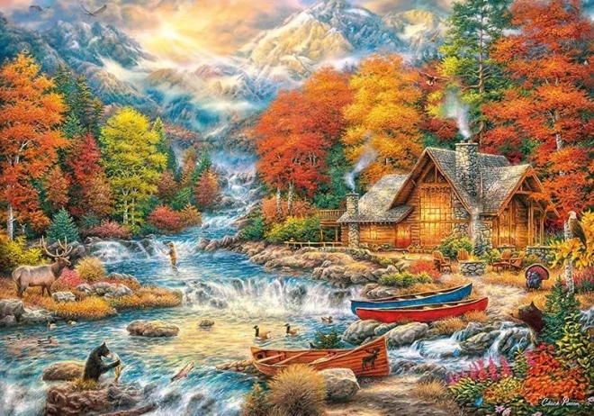 Puzzle Poklady vo voľnej prírode 2000 dielikov