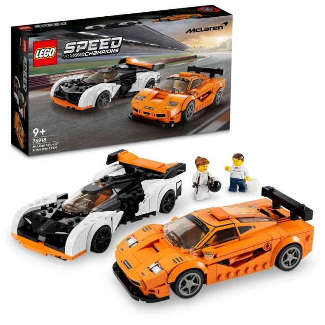 LEGO Speed Champions McLaren Solus GT a McLaren F1 LM