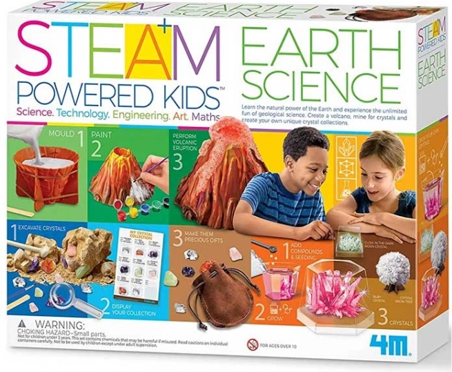 vedecká sada 4M Earth Science – Zem a geológia pre deti