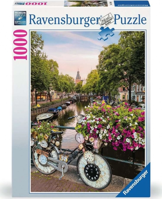 Puzzle Kruhová Jazda v Amsterdame 1000 dielikov