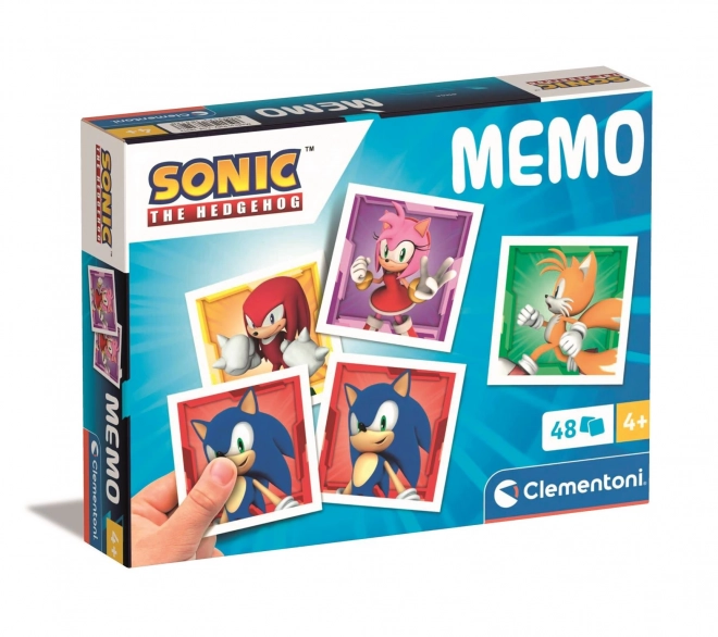 Memo hra Sonic od Clementoni