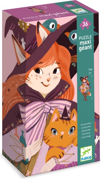 Obrovské Puzzle Čarodejnica Lily od Djeco