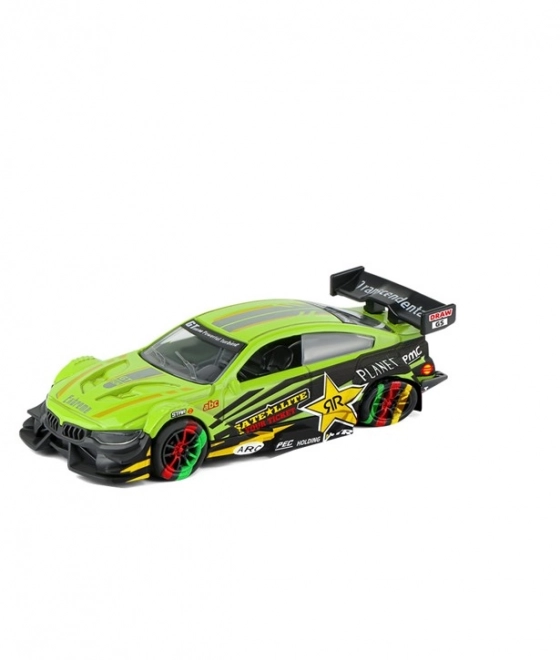 Kovové závodné auto 1:36