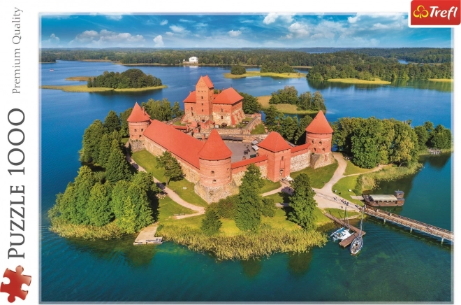 Puzzle hrad Trakai Litva 1000 dielikov