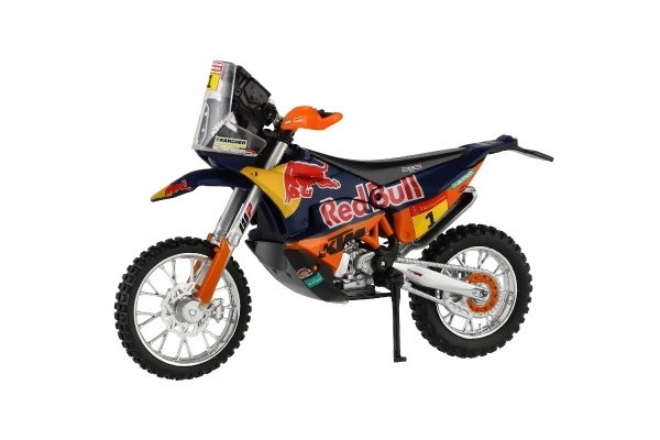 Model motocyklu Bburago Red Bull KTM Rally Dakar 2019 v mierke 1:18