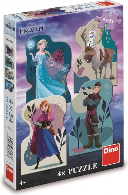 Frozen: Priateľstvo Puzzle 4x54