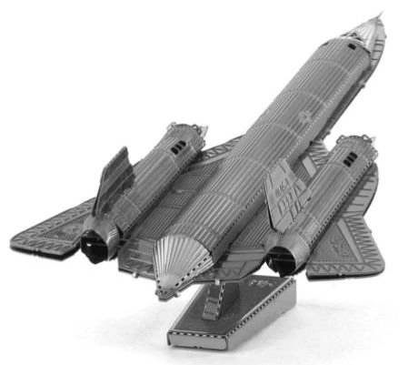 Metal Earth 3D Puzzle Lockheed SR-71 Blackbird