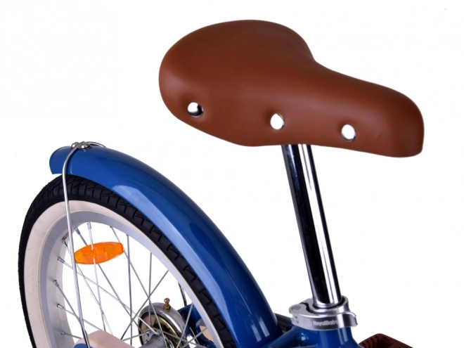 Uroczy mestský bicykel s košíkom pre deti Eurocle 18"