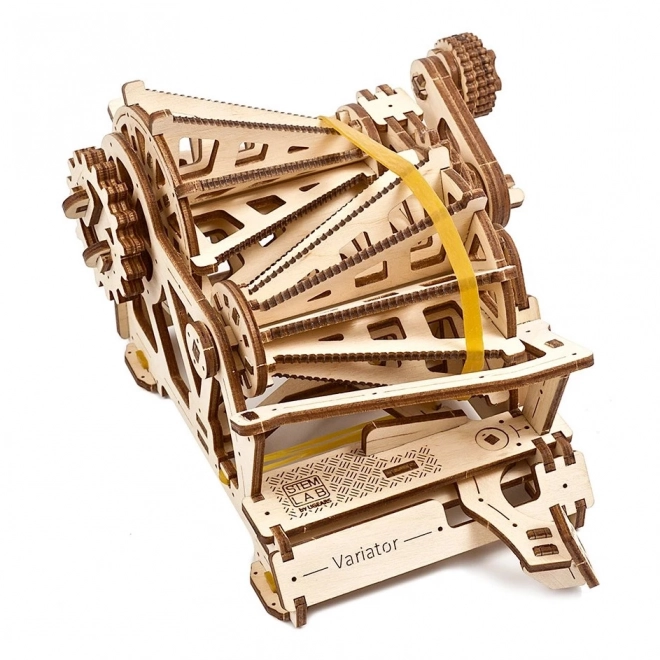 Ugears 3D drevené mechanické puzzle STEM variátor