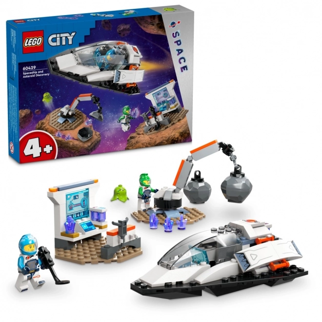 LEGO City Vesmírna loď a objav asteroidu