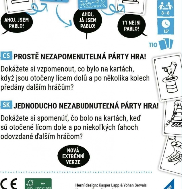 Kartová hra Ravensburger To (ne)chceš! - Inkognito