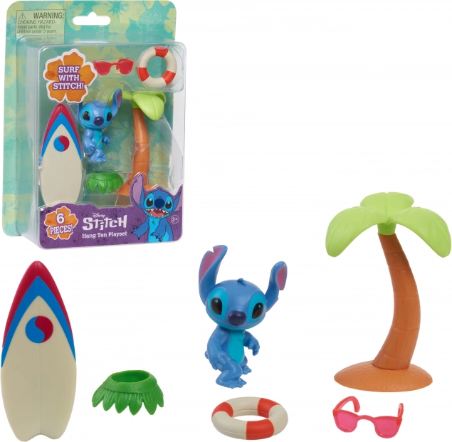 Súprava figúrok Lilo a Stitch Hang Ten