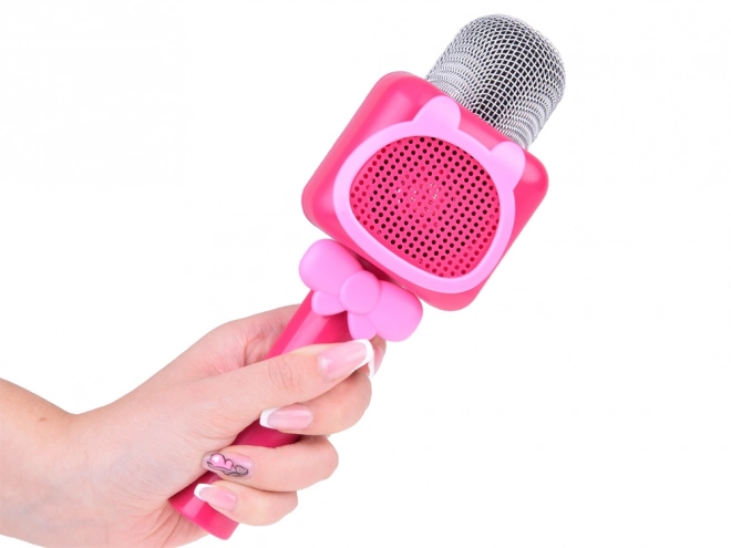 Bezdrôtový mikrofón pre deti Karaoke nahrávanie Bluetooth