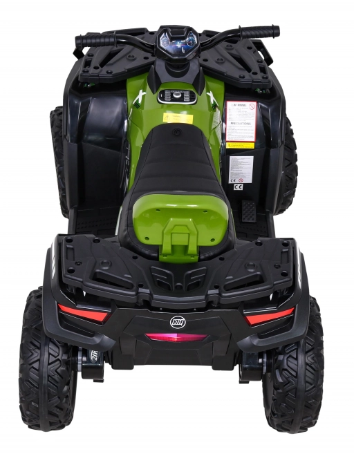 Štvorkolka XT-Speed pre deti Zelená + 4x4 + EVA + Pomalý štart + Rádio MP3 + LED dióda