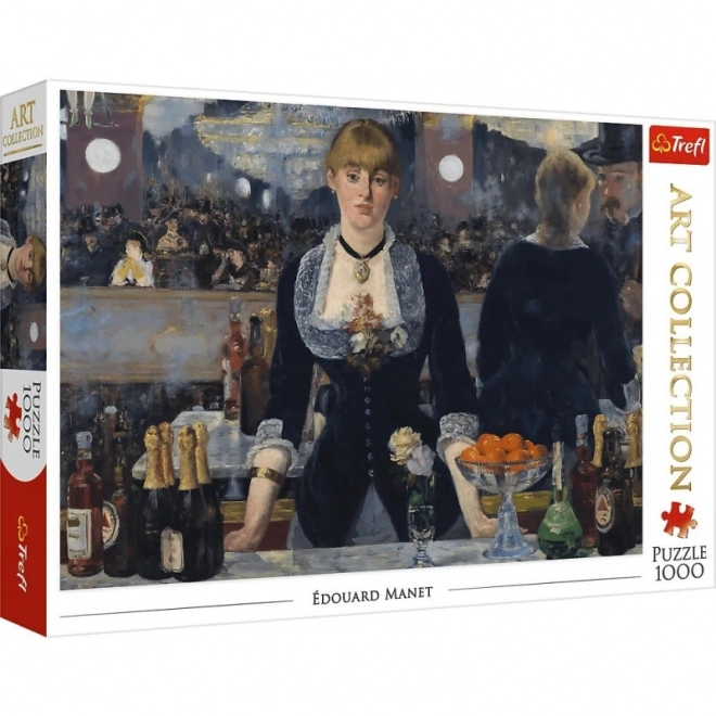 Puzzle Bar v Folies-Bergere Manet Art Collection