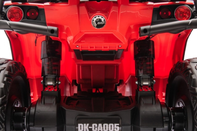 Elektrická detská štvorkolka Can-Am Outlander červená